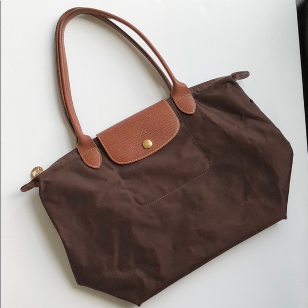 LARGE BROWN LONGCHAMP